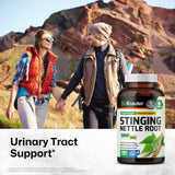Side view of BIO KRAUTER Stinging Nettle Capsules bottle