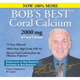 Side view of BOB'S BEST Coral Calcium caplet bottle
