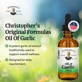 Side view of Christopher's Original Formulas Garlic Oil Extract