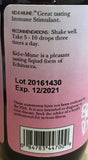 Side view of Christopher's Original Formulas Kid-e-Mune Extract 113g