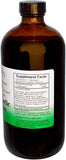Side view of Christopher's Super Garlic daily wellness Syrup bottle