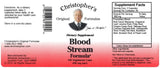 Side view of Christopher's Vein Support Formula bottle