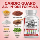 Side view of Clean Nutraceuticals CardioGuard bottle