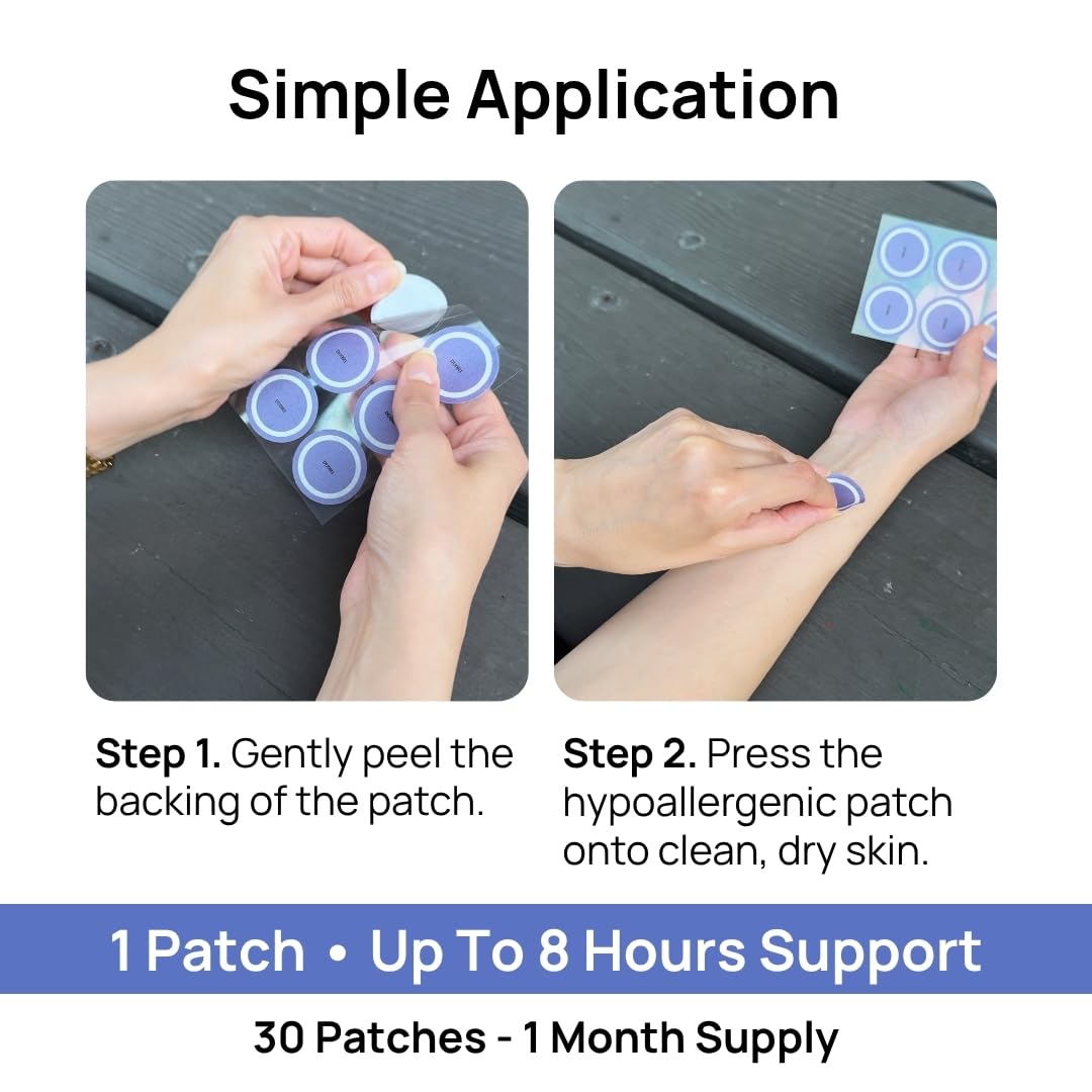 Side view of DUORI Sleep Patches pack