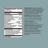 Side view of Elements Organic Whole Food B Complex bottle