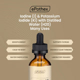 Side view of EPOTHEX Iodine Supplement packaging