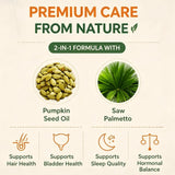 Side view of Everly Pumpkin Seed Oil Softgels bottle