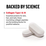 Side view of Force Factor Collagen Tablets bottle