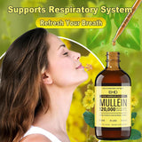 Side view of Generic Organic Mullein Drops 141g bottle