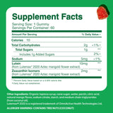 Side view of Kids Eye Support Gummies bottle