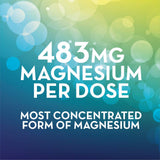 Side view of Mag-Ox 400 Magnesium Supplement with ingredients listed