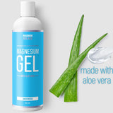 Side view of Magnum Solace Magnesium Gel with Aloe Vera