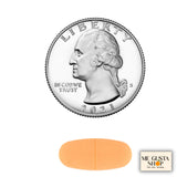 Side view of ME GUSTA SHOP Lutein Vision Formula bottle