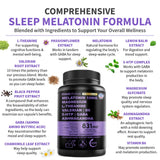 Side view of MEDCHOICE melatonin capsules bottle