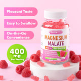 Side view of MEENCCD Magnesium Malate Gummies packaging