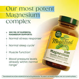 Side view of MegaFood Magnesium Capsules bottle