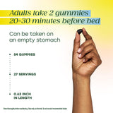 Side view of MegaFood Melatonin Gummies pack