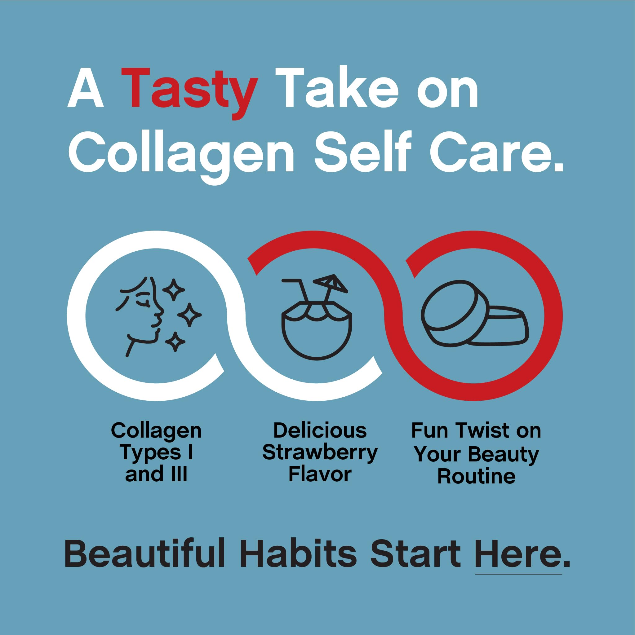 Side view of NeoCell Collagen Bio-Peptides Gummies bottle
