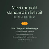 Side view of New Chapter Wholemega Fish Oil Softgels