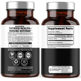 Side view of Number One Nutrition Potassium Iodide Tablets bottle