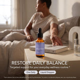 Side view of Olympian Labs Melatonin Fast Dissolve Tablets