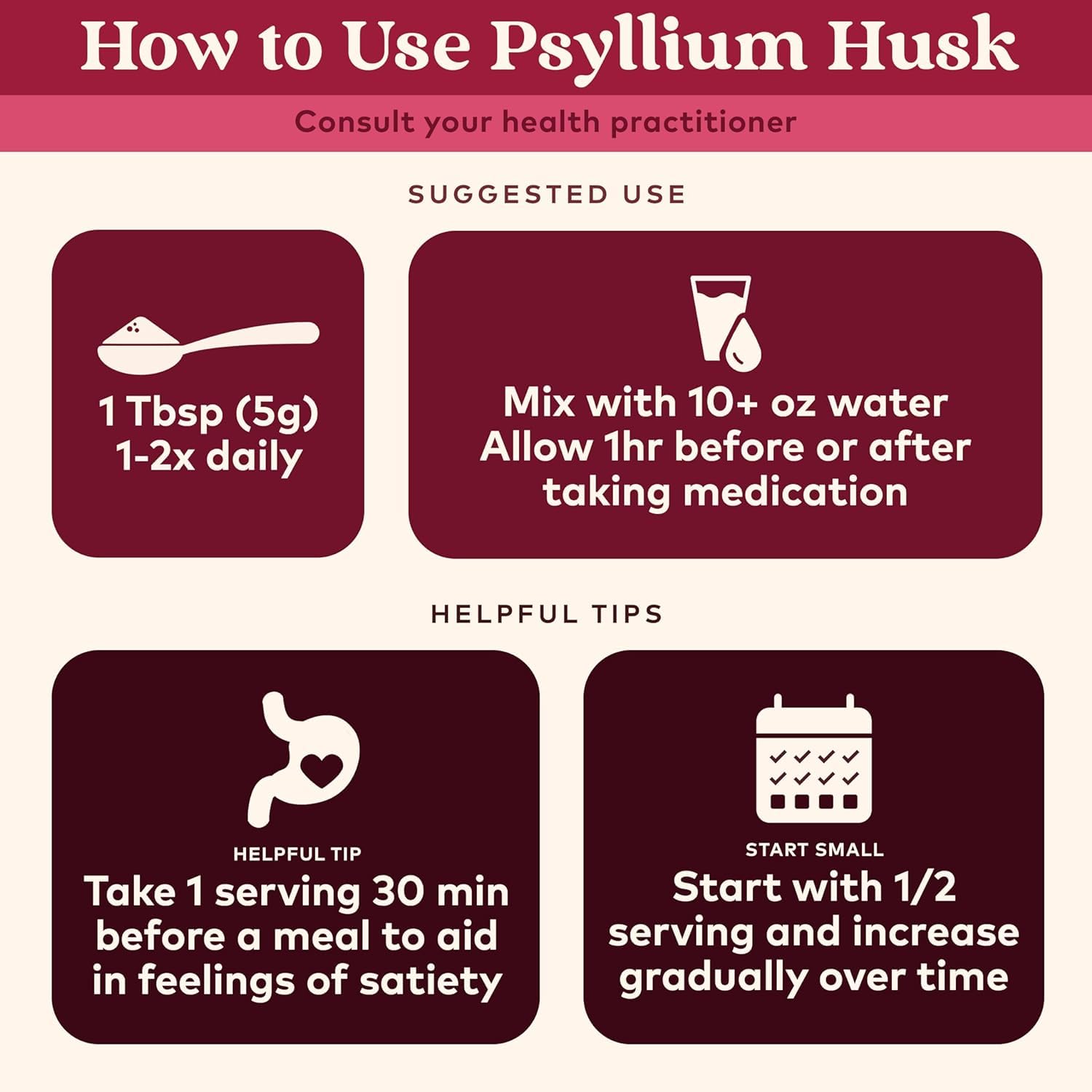 Side view of ORGANIC INDIA Psyllium Husk 340g