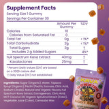 Side view of PRIMO KAVA Kava Kava Gummies packaging