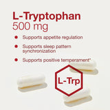 Side view of PROTOCOL FOR LIFE BALANCE 5-HTP Supplement bottle