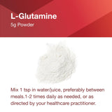 Side view of PROTOCOL FOR LIFE BALANCE L-Glutamine Powder