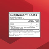 Side view of PROTOCOL FOR LIFE BALANCE Magnesium Citrate softgels