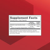Side view of PROTOCOL FOR LIFE BALANCE Vitamin C & Zinc Supplement bottle