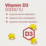 Side view of PROTOCOL FOR LIFE BALANCE Vitamin D3 Softgels