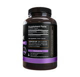 Side view of PURE ORIGINAL INGREDIENTS Beta Alanine Capsules bottle