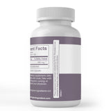 Side view of PURE ORIGINAL INGREDIENTS Black Cohosh Root Capsules bottle