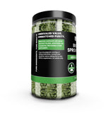 Side view of PURE ORIGINAL INGREDIENTS Broccoli Extract Capsules bottle