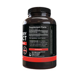 Side view of PURE ORIGINAL INGREDIENTS Cranberry Extract Capsules bottle