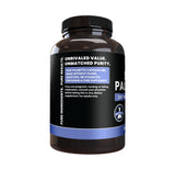 Side view of PURE ORIGINAL INGREDIENTS Saw Palmetto Capsules packaging