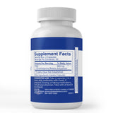 Side view of PURE ORIGINAL INGREDIENTS TMG Trimethylglycine Capsules bottle
