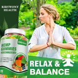 Side view of RiRywony Health Hemp Gummies bottle
