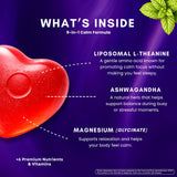 Side view of ROBINGUS GARDEN L-Theanine Gummies 400mg