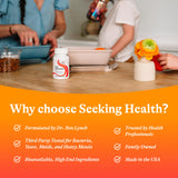Side view of Seeking Health Iron Supplement packaging