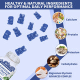Side view of Sevenhills Wholefoods Magnesium Gummies container