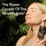 Side view of Sports Research D3 + K2 Softgels bottle