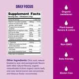 Side view of Ultima Replenisher Daily Focus Electrolyte Powder Packets