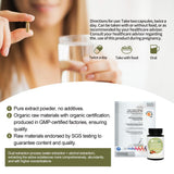 Side view of WL Herbal Treasure Lion's Mane Mushroom Capsules