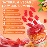 Side view of XIAAN Turmeric Gummies bottle