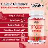 Side view of Yonrave Uric Acid Cleanse Gummies bottle