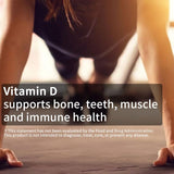 Side view of YOUTHVITA Vitamin D3 & K2 Softgels bottle