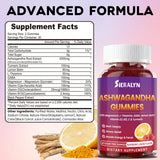 Sieralyn Ashwagandha Gummies two gummies on a white background