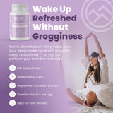 SIERRA LIFE SCIENCES Melatonin 10mg capsule back view